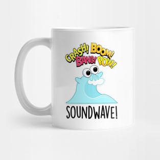 Sound Wave Funny Ocean Pun Mug